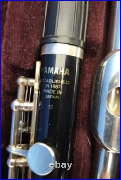 Yamaha Piccolo YPC-32 YAMAHA with Case, Bag, Accessory Tested Used From Japan