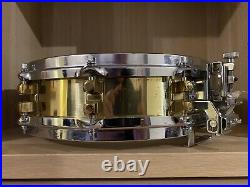 Yamaha SD493 14x3.5 Brass Piccolo Snare Drum