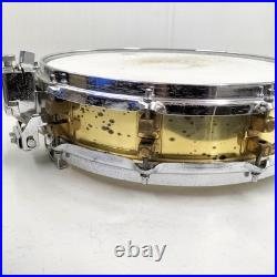 Yamaha SD935BS 14x3.5 Brass Piccolo SnareDrum Dave Weckl David Garibaldi Era MIJ