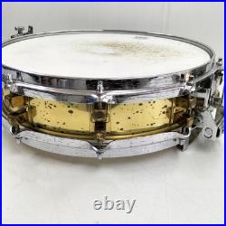 Yamaha SD935BS 14x3.5 Brass Piccolo SnareDrum Dave Weckl David Garibaldi Era MIJ