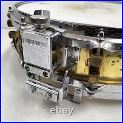Yamaha SD935BS 14x3.5 Brass Piccolo SnareDrum Dave Weckl David Garibaldi Era MIJ