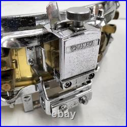 Yamaha SD935BS 14x3.5 Brass Piccolo SnareDrum Dave Weckl David Garibaldi Era MIJ