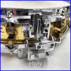 Yamaha SD935BS 14x3.5 Brass Piccolo SnareDrum Dave Weckl David Garibaldi Era MIJ