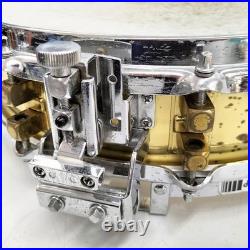 Yamaha SD935BS 14x3.5 Brass Piccolo SnareDrum Dave Weckl David Garibaldi Era MIJ