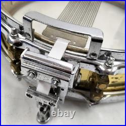 Yamaha SD935BS 14x3.5 Brass Piccolo SnareDrum Dave Weckl David Garibaldi Era MIJ