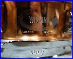 Yamaha SD-6103 piccolo copper snare drum (made in Japan, incredibly clean)