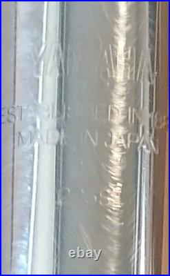 Yamaha Silver / Nickel 225SII Flute With Case