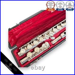 Yamaha YFL211S Flute with Case Silver Wind Instrument Musical Gift