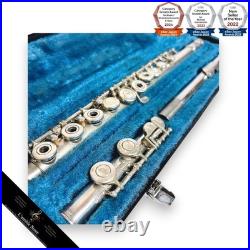 Yamaha YFL261SII Open Hole Flute Silver Metal Teacher Model