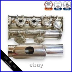 Yamaha YFL261SII Open Hole Flute Silver Metal Teacher Model