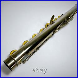 Yamaha YFL-211 Flute Silver Plated with Hard Case Band Instrument /FAST SHIP