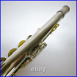 Yamaha YFL-211 Flute Silver Plated with Hard Case Band Instrument /FAST SHIP