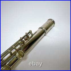 Yamaha YFL-211 Flute Silver Plated with Hard Case Band Instrument /FAST SHIP