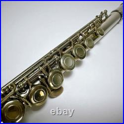 Yamaha YFL-211 Flute Silver Plated with Hard Case Band Instrument /FAST SHIP