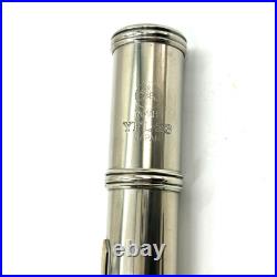 Yamaha YFL-23 Flute Nickel Silver Music Instrument With Hand Case YFL23 Used