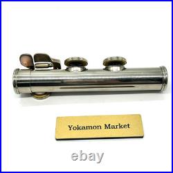 Yamaha YFL-23 Flute Nickel Silver Music Instrument With Hand Case YFL23 Used