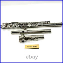 Yamaha YFL-23 Flute Nickel Silver Music Instrument With Hand Case YFL23 Used