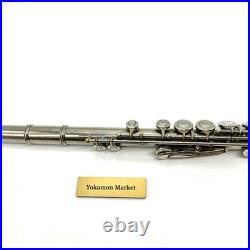 Yamaha YFL-23 Flute Nickel Silver Music Instrument With Hand Case YFL23 Used
