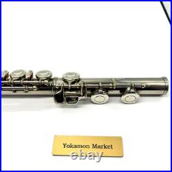 Yamaha YFL-23 Flute Nickel Silver Music Instrument With Hand Case YFL23 Used