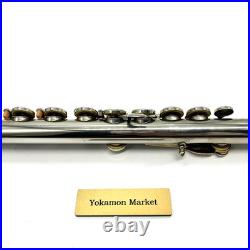 Yamaha YFL-23 Flute Nickel Silver Music Instrument With Hand Case YFL23 Used