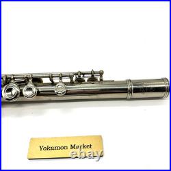 Yamaha YFL-23 Flute Nickel Silver Music Instrument With Hand Case YFL23 Used