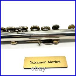 Yamaha YFL-23 Flute Nickel Silver Music Instrument With Hand Case YFL23 Used