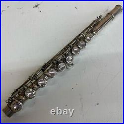 Yamaha YFL-311 Flute Nickel Silver with Hard Case Working Used Yamaha YFL-311 Flute Nickel Silver with Hard Case Working Used