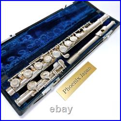 Yamaha YFL-31 Flute Silver Plated Headjoint with Hard Case Student Band