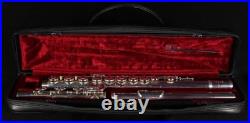 Yamaha YFL-385 Flute Woodwind Instrument with OHSC Made in Japan