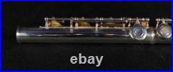Yamaha YFL-385 Flute Woodwind Instrument with OHSC Made in Japan