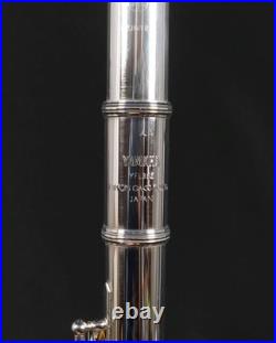 Yamaha YFL-385 Flute Woodwind Instrument with OHSC Made in Japan
