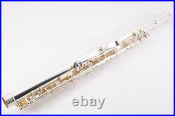 Yamaha YFL-412LSE Flute Silver MII withHardcase Used From Japan #087044