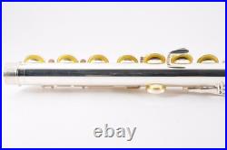 Yamaha YFL-412LSE Flute Silver MII withHardcase Used From Japan #087044