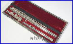Yamaha YFL-451 Flute Silver withHardcase Used READ