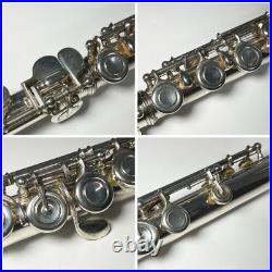 Yamaha YFL-451 Flute Silver withHardcase Used READ