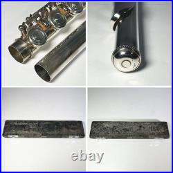 Yamaha YFL-451 Flute Silver withHardcase Used READ