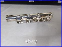 Yamaha YFL-481 Solid Silver Flute with Hard & Soft Case