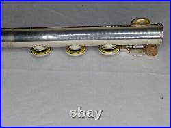 Yamaha YFL-481 Solid Silver Flute with Hard & Soft Case