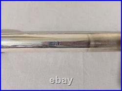 Yamaha YFL-481 Solid Silver Flute with Hard & Soft Case