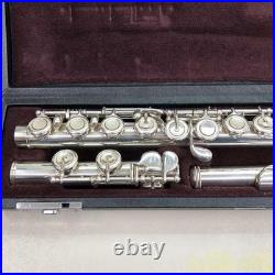 Yamaha YFL-514 Flute Silver Headjoint, Silver-Plated Foot, Hard Case