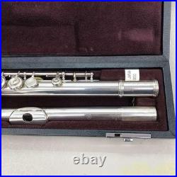 Yamaha YFL-514 Flute Silver Headjoint, Silver-Plated Foot, Hard Case