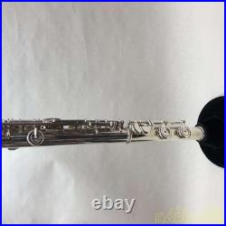 Yamaha YFL-514 Flute Silver Headjoint, Silver-Plated Foot, Hard Case