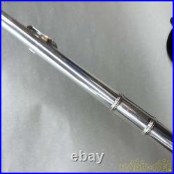 Yamaha YFL-514 Flute Silver Headjoint, Silver-Plated Foot, Hard Case