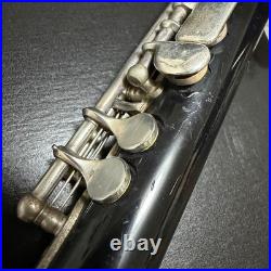 Yamaha? YPC-32? Piccolo ABS Resin E Mechanism Band Marching with Hard Case Japan