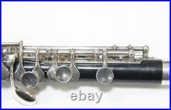 Yamaha YPC-32 Piccolo Flute ABS Resin Silver Plated Headjoint withE-Mechanism Used