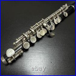 Yamaha YPC-32 Piccolo Flute Silver Plated withHard Case Tested Working from Japan