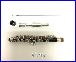 Yamaha YPC-32 Piccolo Wind Musical Instrument Japan YPC32 Black Nickel Silver Yamaha YPC-32 Piccolo Wind Musical Instrument Japan YPC32 Black Nickel Silver