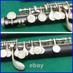 Yamaha YPC-62 Piccolo, silver plated keys, with case Excellent
