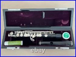 Yamaha YPC-81 Piccolo Grenadilla Wood Professional Flute Tested Used Yamaha YPC-81 Piccolo Grenadilla Wood Professional Flute Tested Used