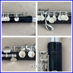 Yamaha YPC-81 Piccolo Grenadilla Wood Professional Flute Tested Used Yamaha YPC-81 Piccolo Grenadilla Wood Professional Flute Tested Used